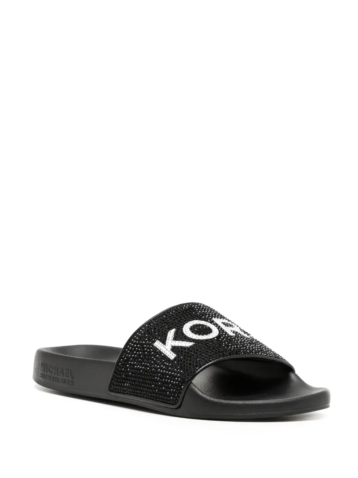 Michael Kors Gilmore rhinestone-embellished slides - 画像2