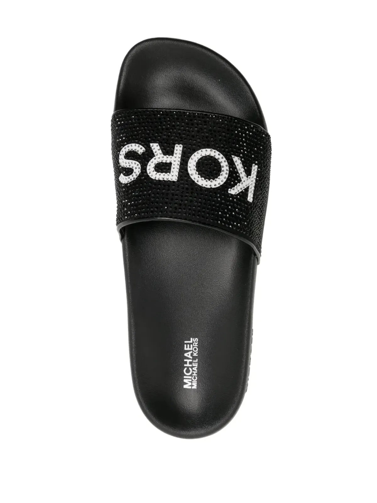Michael Kors Gilmore rhinestone-embellished slides - 画像4