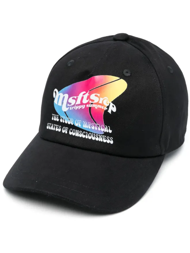 MSFTSrep MSFTSrep グラフィックプリント ベースボールキャップの商品画像