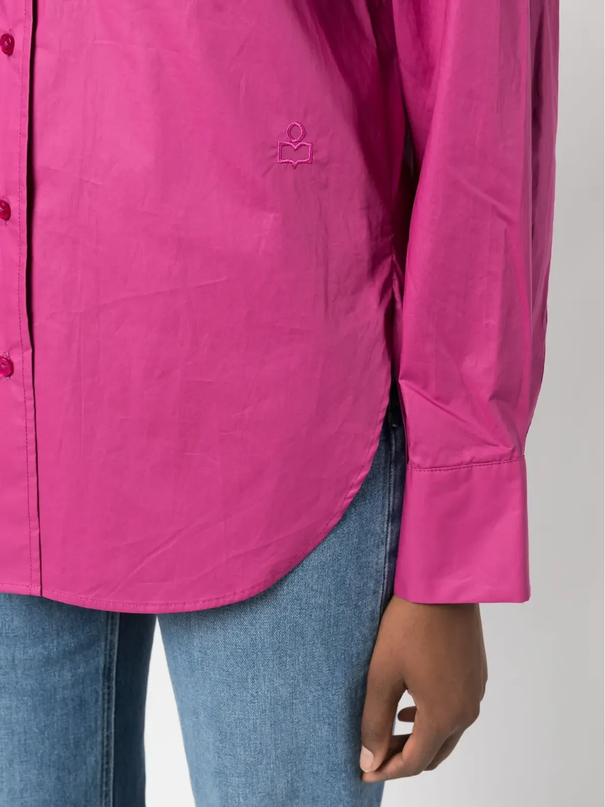 MARANT ÉTOILE フリジオ コットンシャツ - 画像5