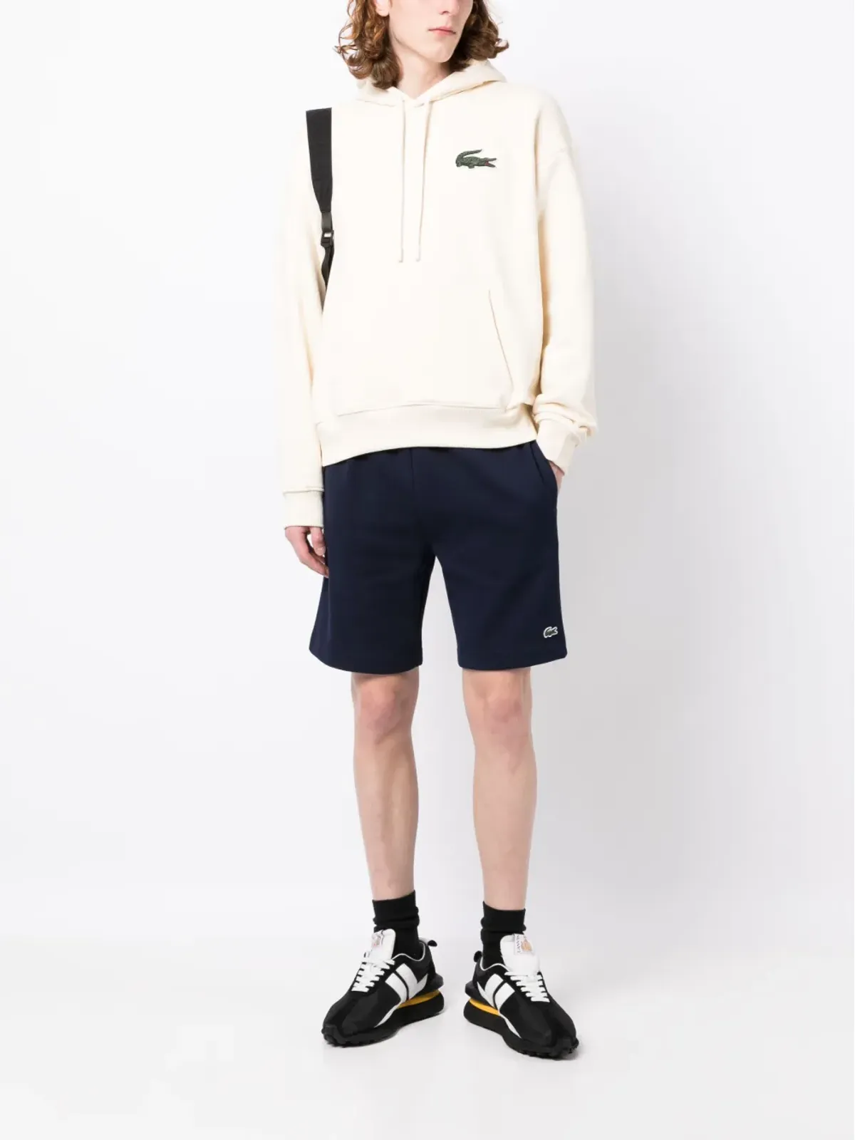 Lacoste ロゴパッチ トラックショーツ - 画像2
