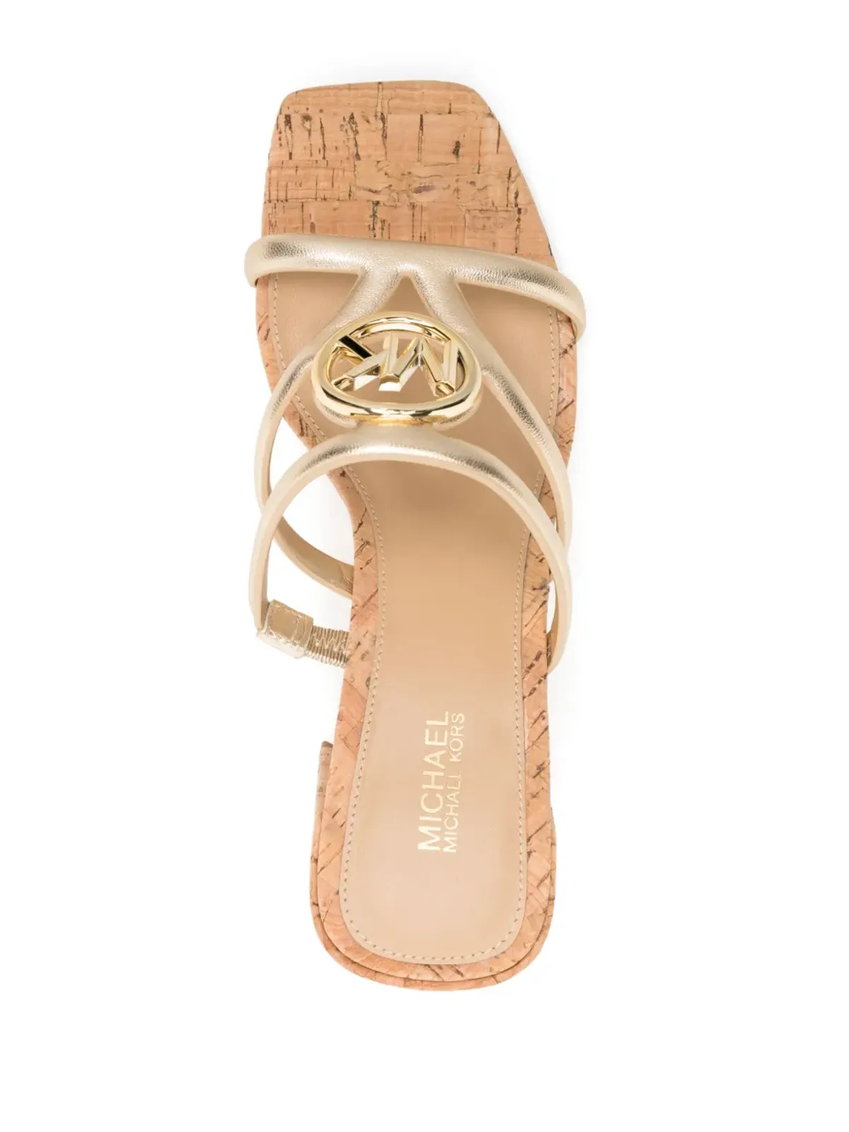 Michael Kors ハンプトン ミッドヒール サンダル - 画像4