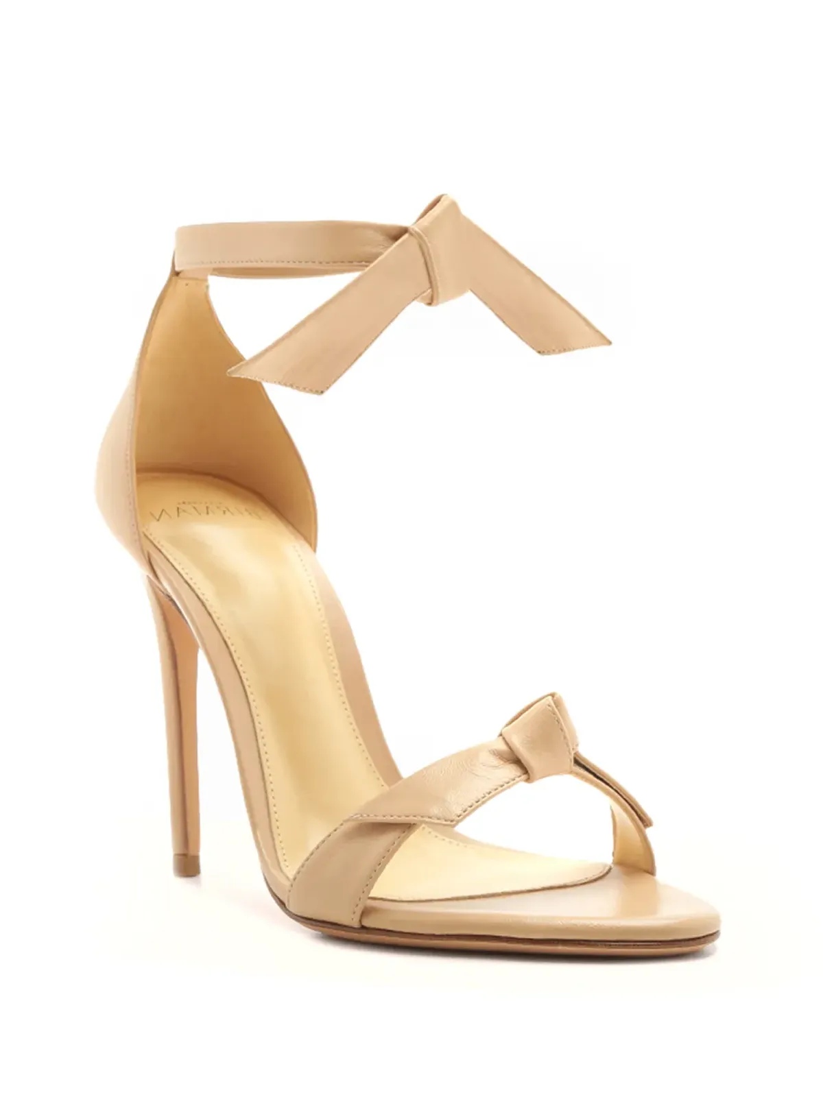 Alexandre Birman Clarita 100mm ノットディテール サンダル - 画像2