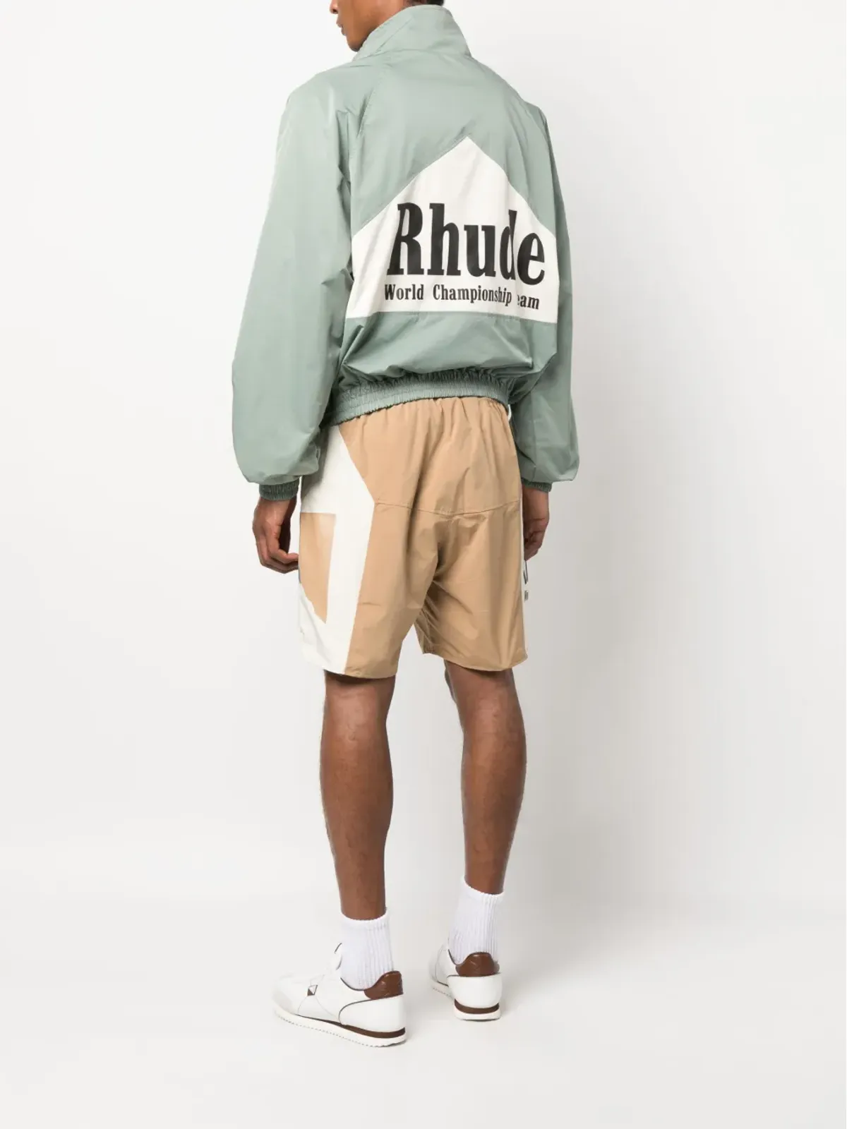 RHUDE World Championship ロゴプリント ボンバージャケット - 画像2