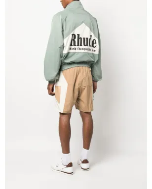 RHUDE World Championship ロゴプリント ボンバージャケット - サムネイル2