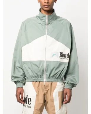 RHUDE World Championship ロゴプリント ボンバージャケット - サムネイル4