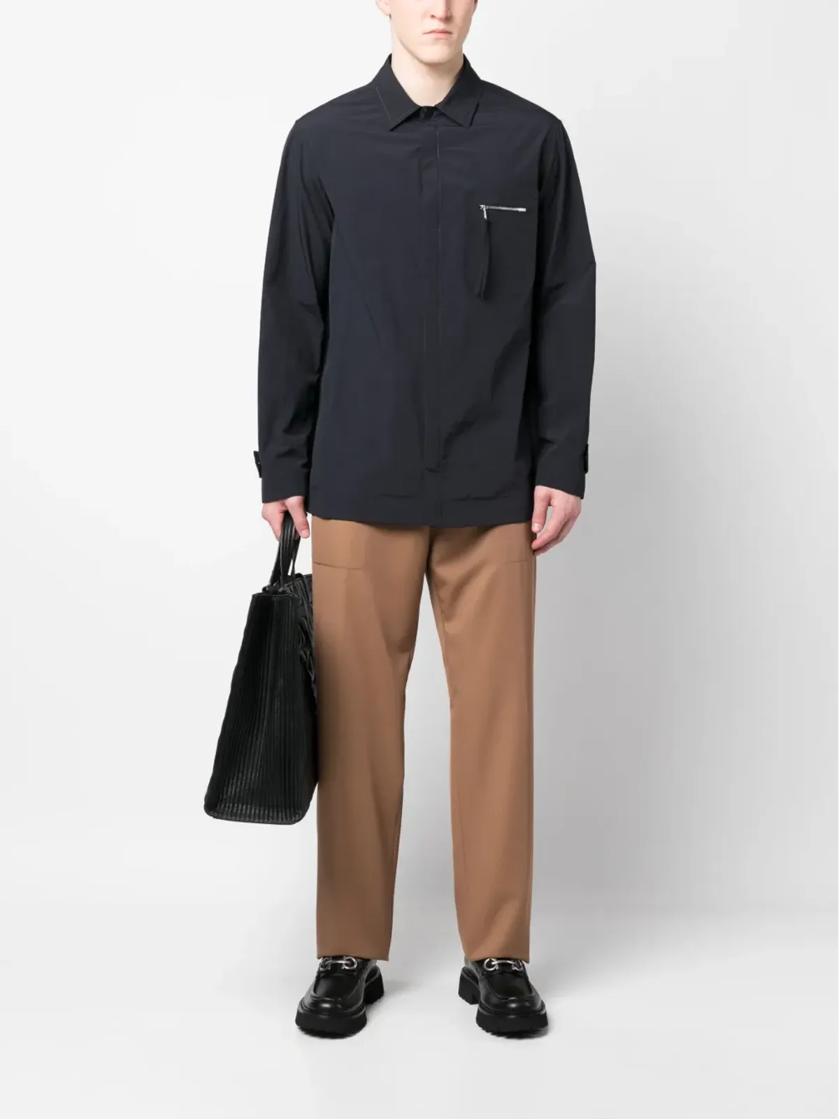 FENDI ジップポケット付きシャツジャケット - 画像2