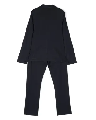 Paolo Pecora Kids ツーピーススーツ ブルー - サムネイル2