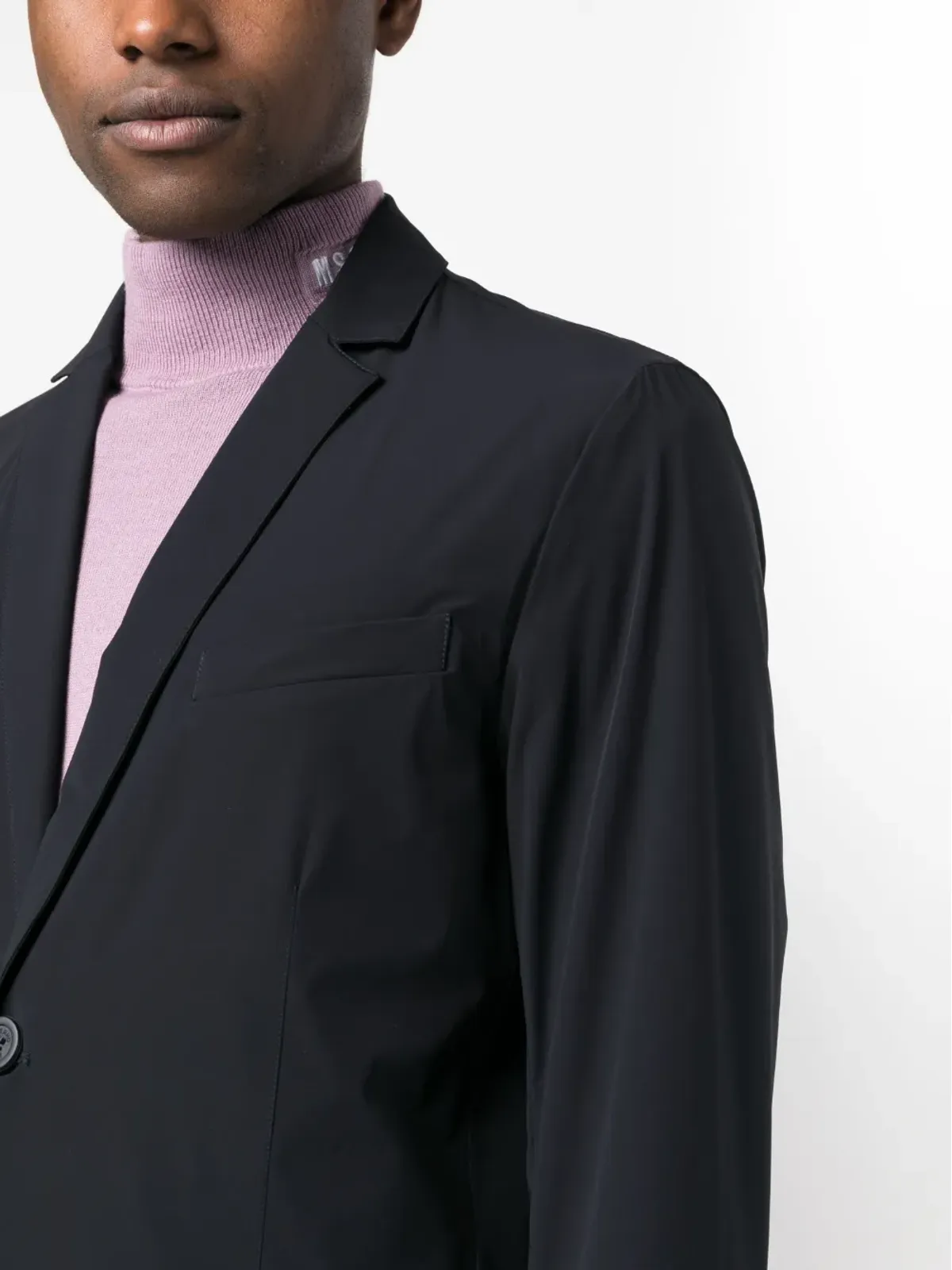 Herno シングルブレストブレザー ブルー - 画像5