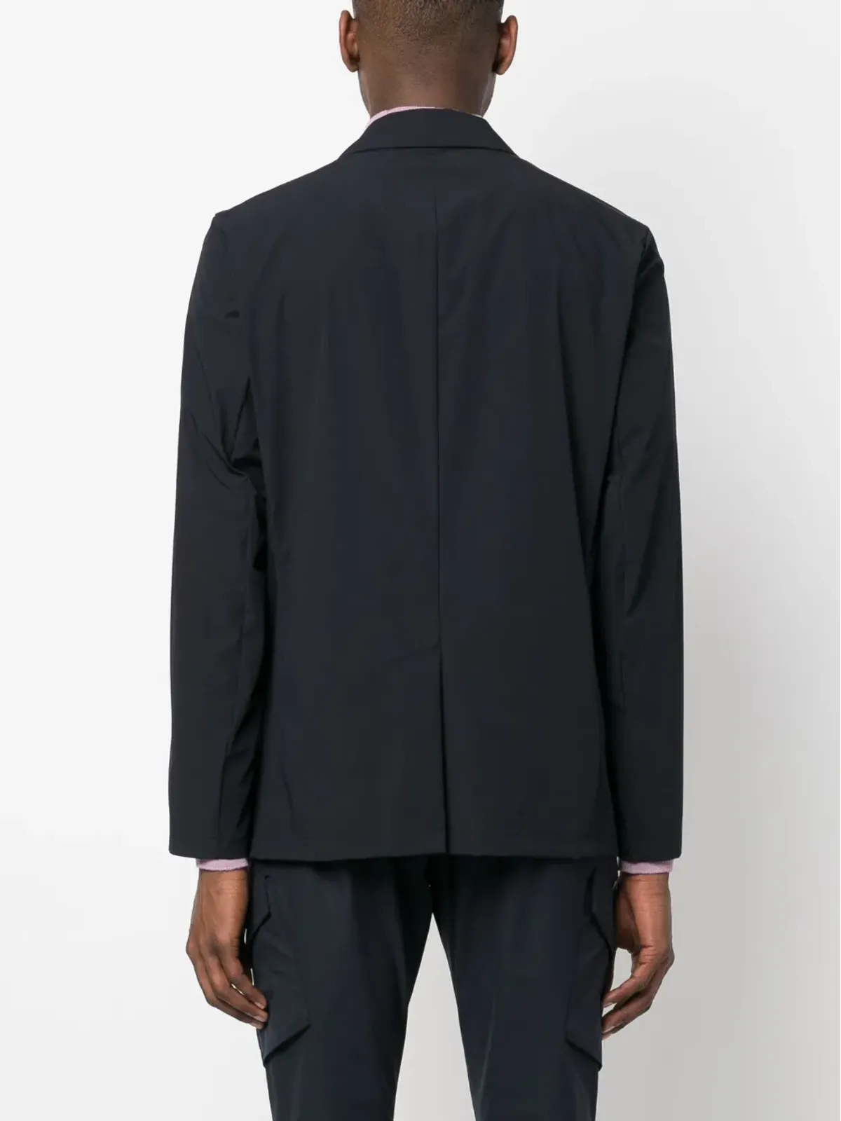 Herno シングルブレストブレザー ブルー - 画像4