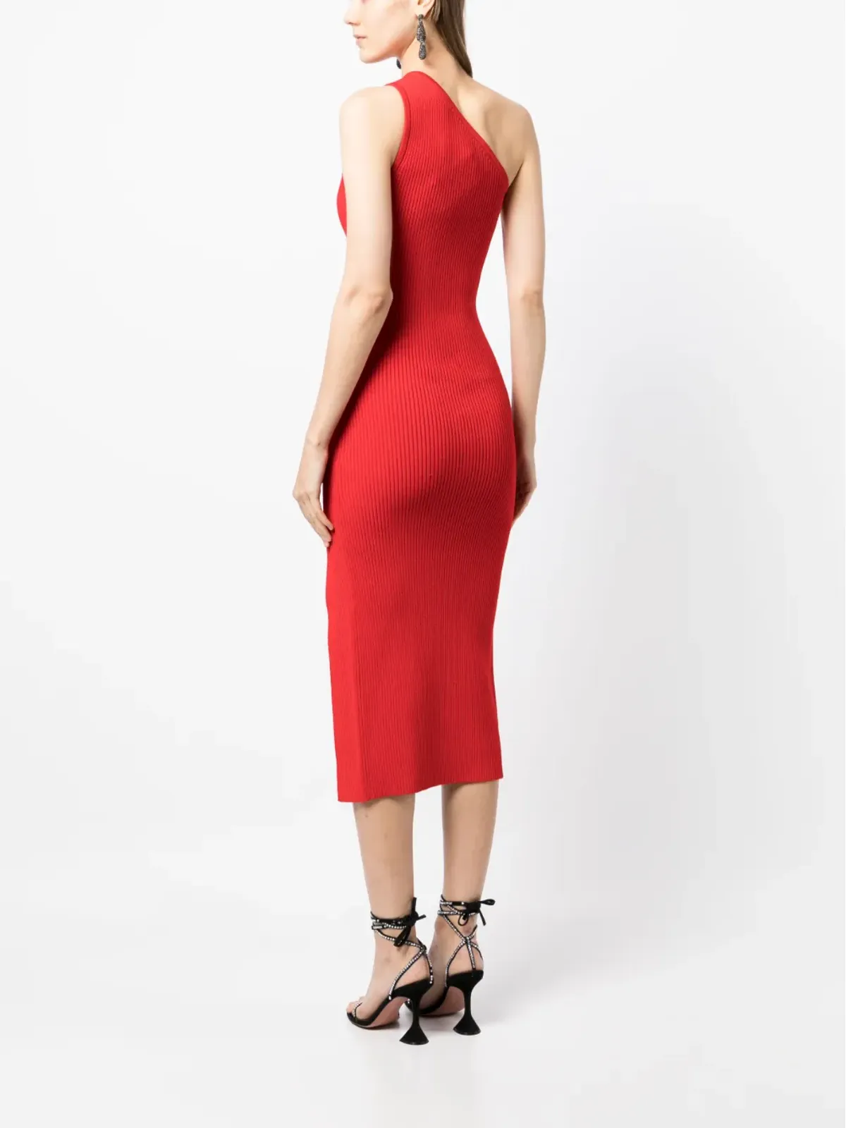 Michael Kors Collection アシンメトリック・ワンショルダー ニットドレス - 画像4