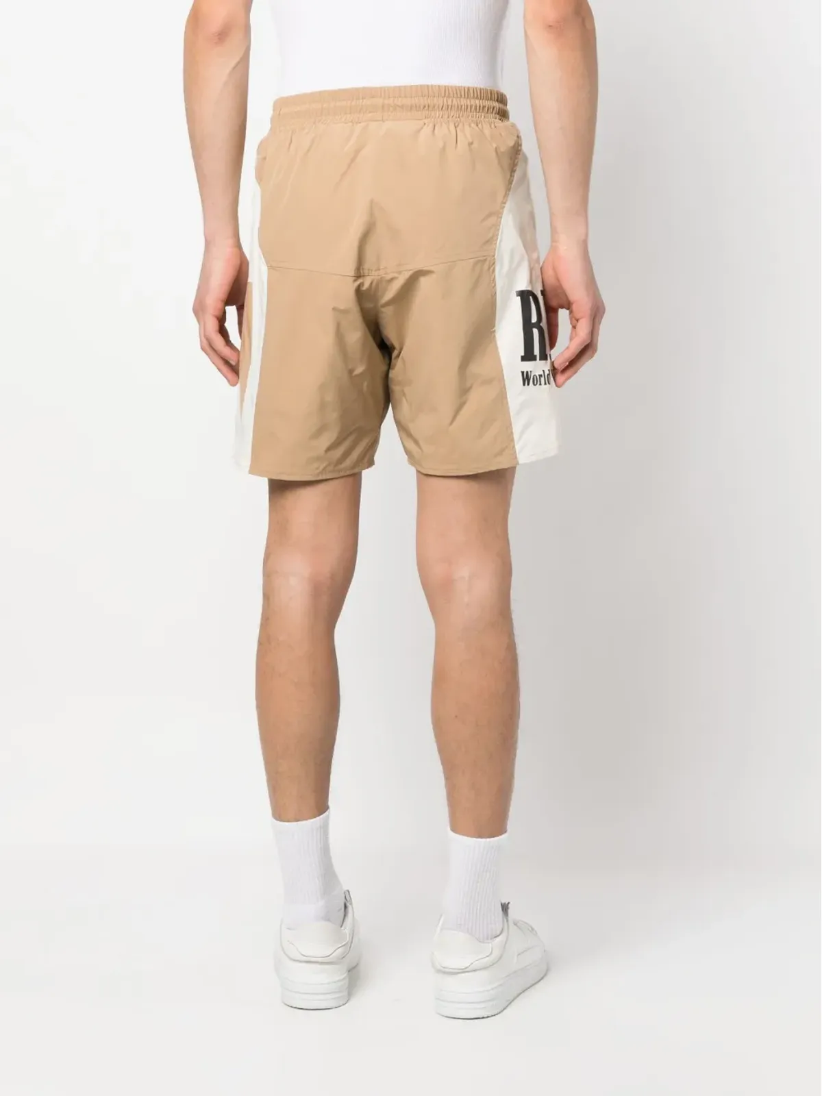 RHUDE ロゴプリント トラックショーツ - 画像4