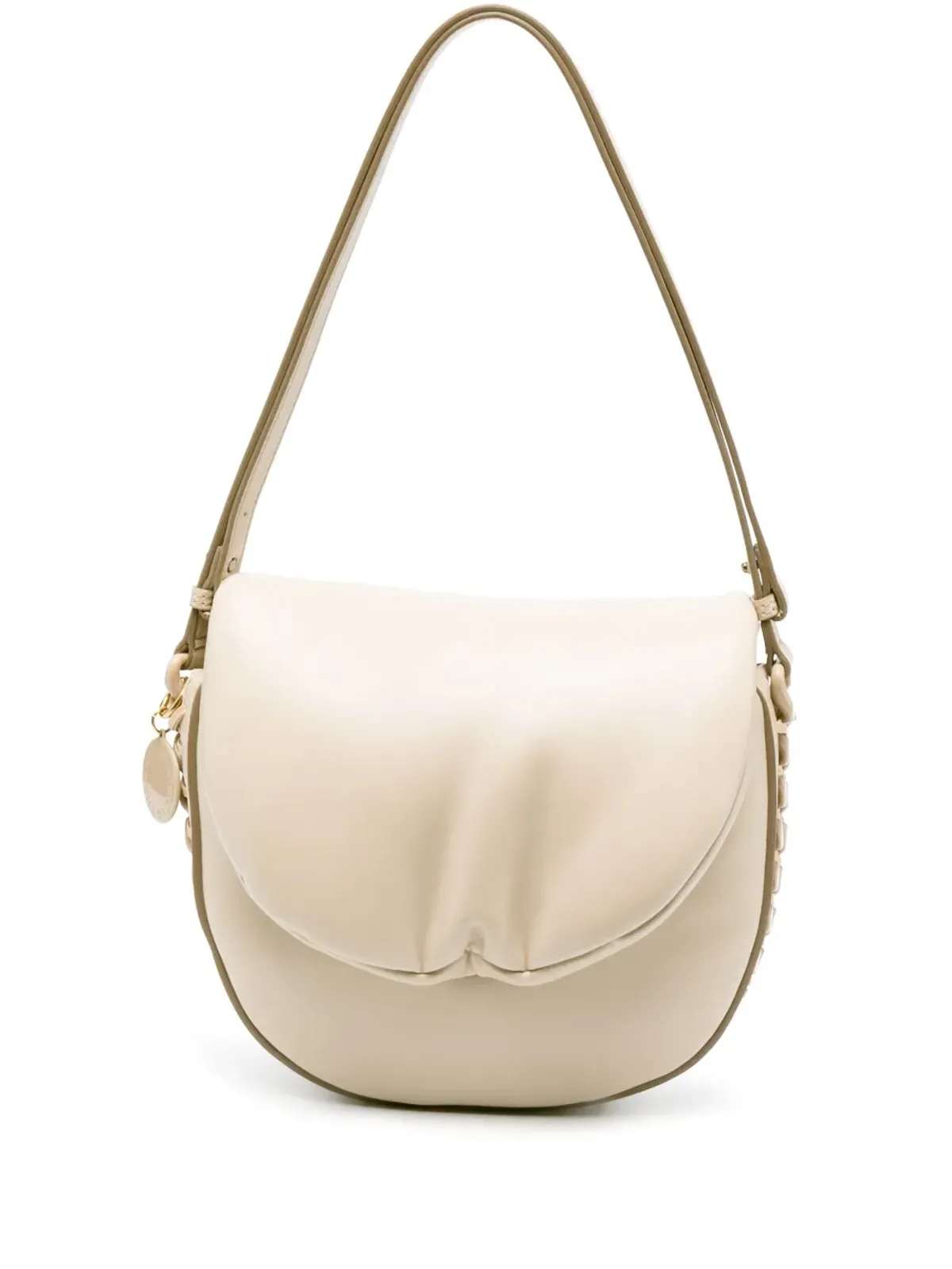 Stella McCartney Frayme チェーンリンク フェイクレザー ショルダーバッグ - 画像1