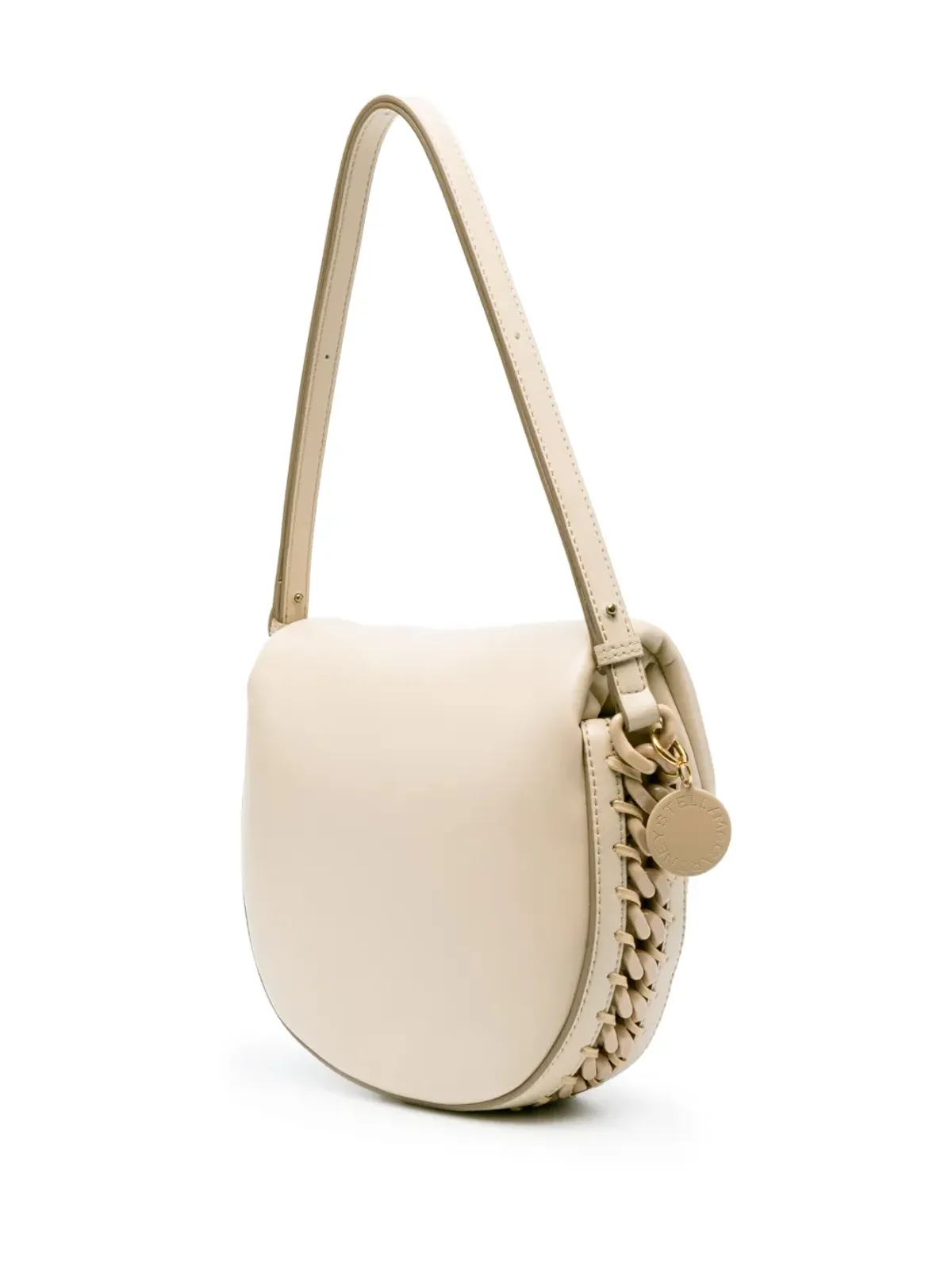 Stella McCartney Frayme チェーンリンク フェイクレザー ショルダーバッグ - 画像4