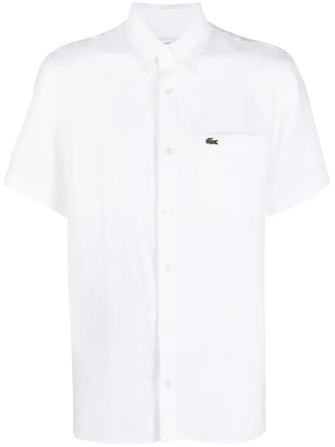 Lacoste Lacoste 刺繍ロゴ入り半袖シャツの商品画像