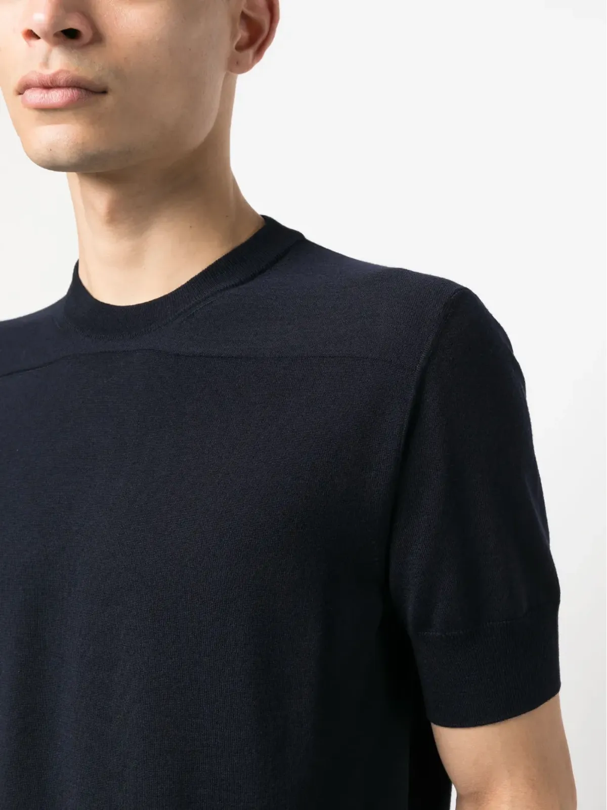 Jil Sander ウール半袖Tシャツ - 画像5