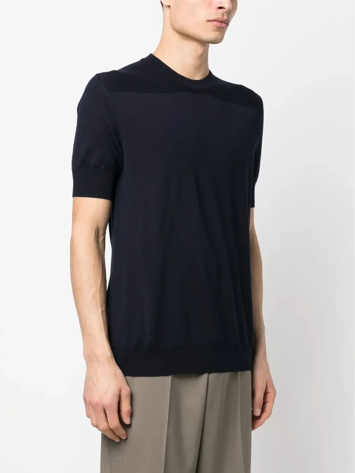 Jil Sander ウール半袖Tシャツ - 画像3