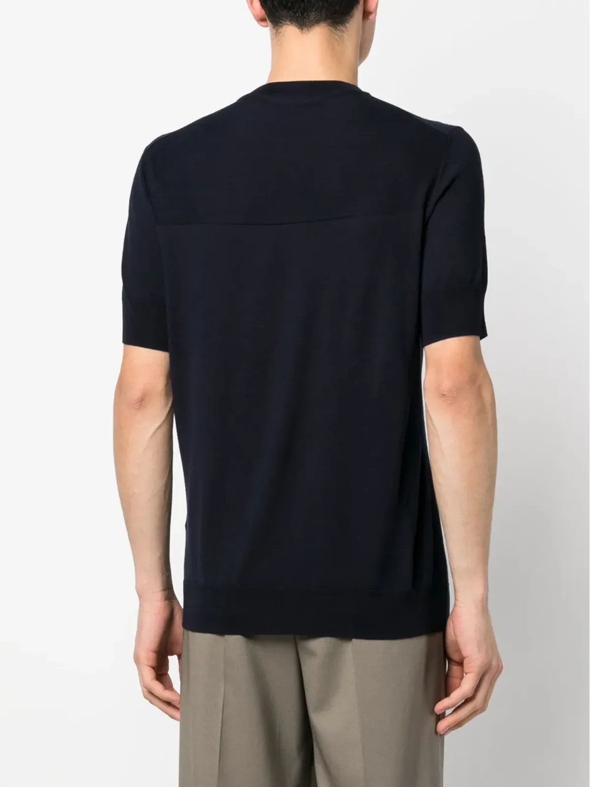 Jil Sander ウール半袖Tシャツ - 画像4