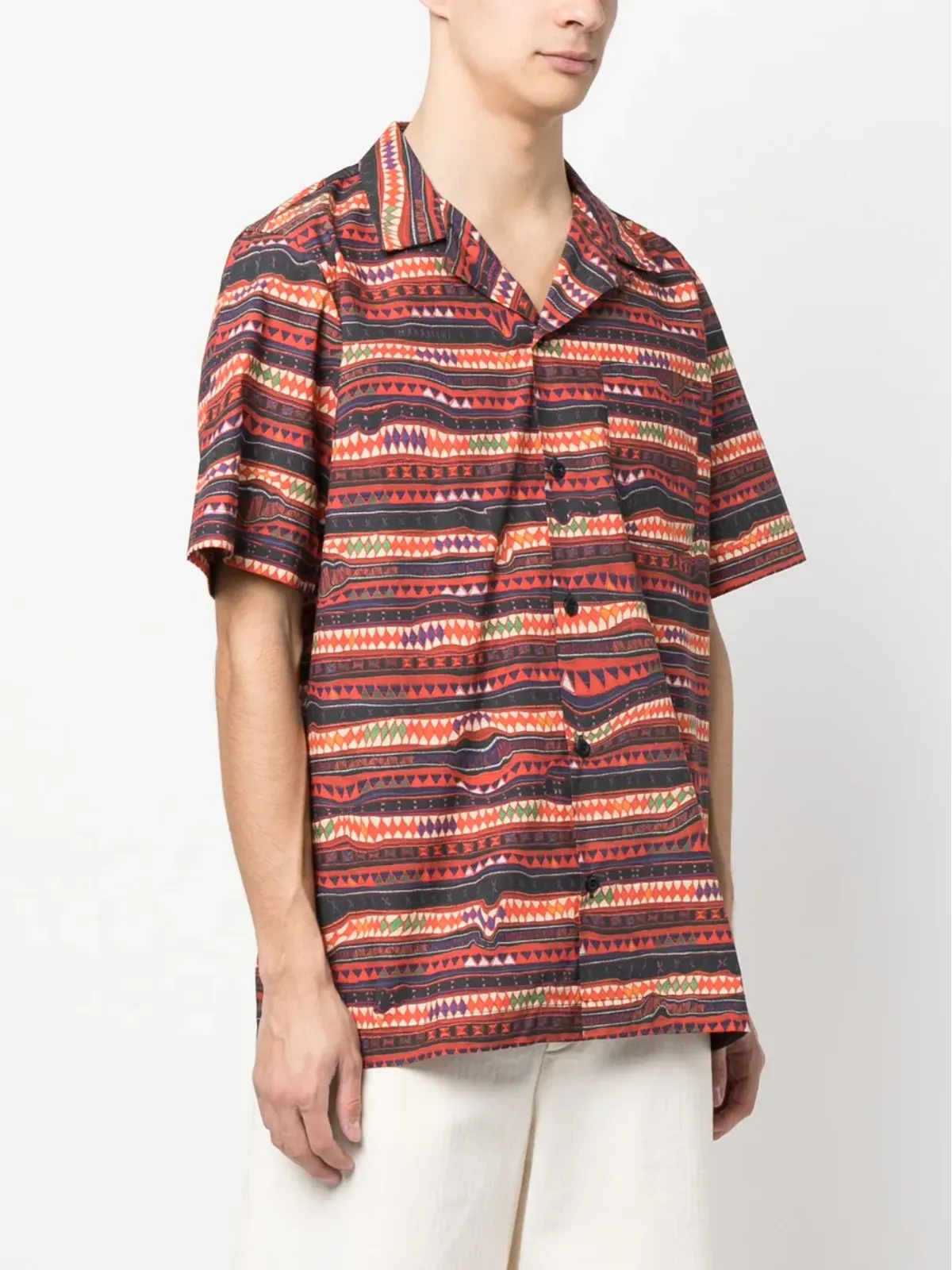 Maharishi 短袖オーガニックコットンシャツ - 画像3