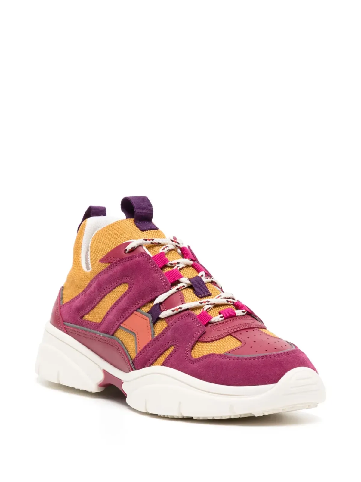 ISABEL MARANT Kindsay パネルドレザー スニーカー - 画像2