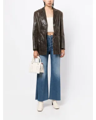 DENTRO ミニオットー トートバッグ - White - サムネイル2