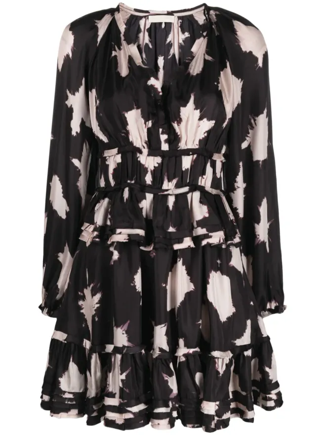 Ulla Johnson Ulla Johnson エメリー タイダイ ミニドレスの商品画像