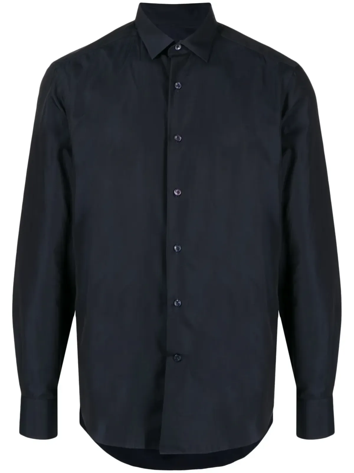 Lanvin スプレッドカラー コットン シャツ - 画像1