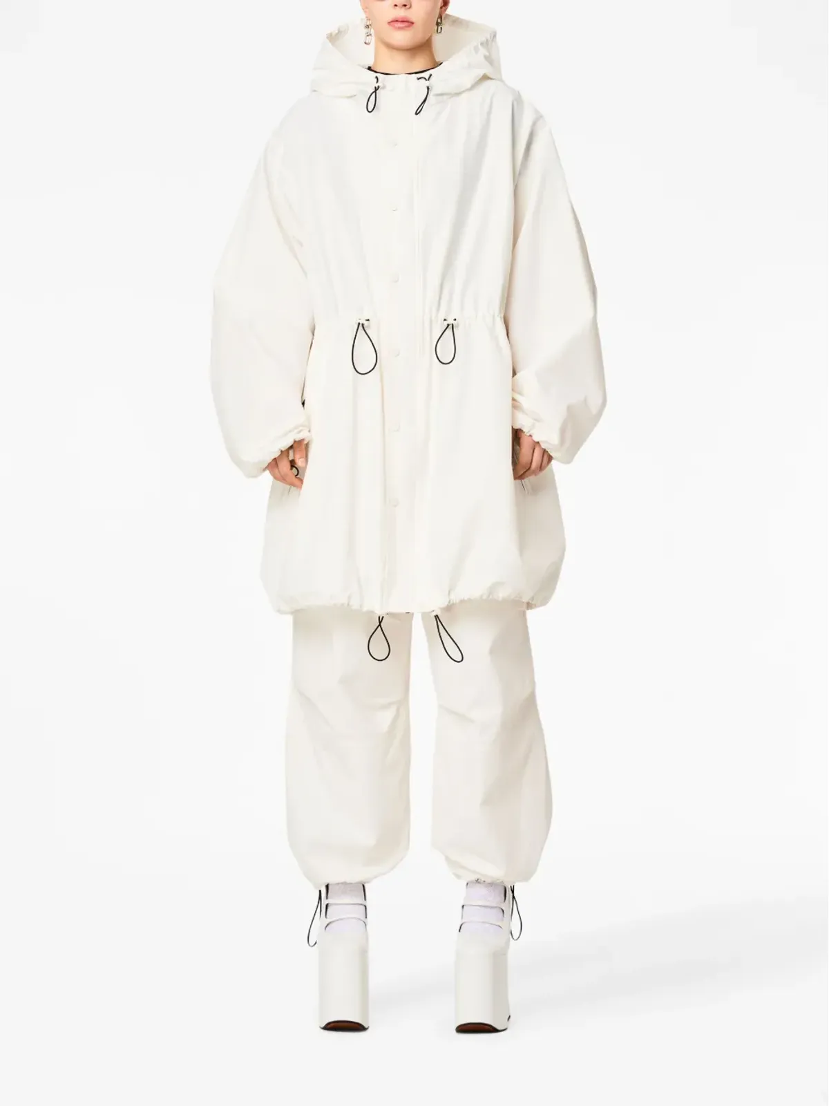 Marc Jacobs ボールーン ドローストリングファスナー付きパーカ - 画像2