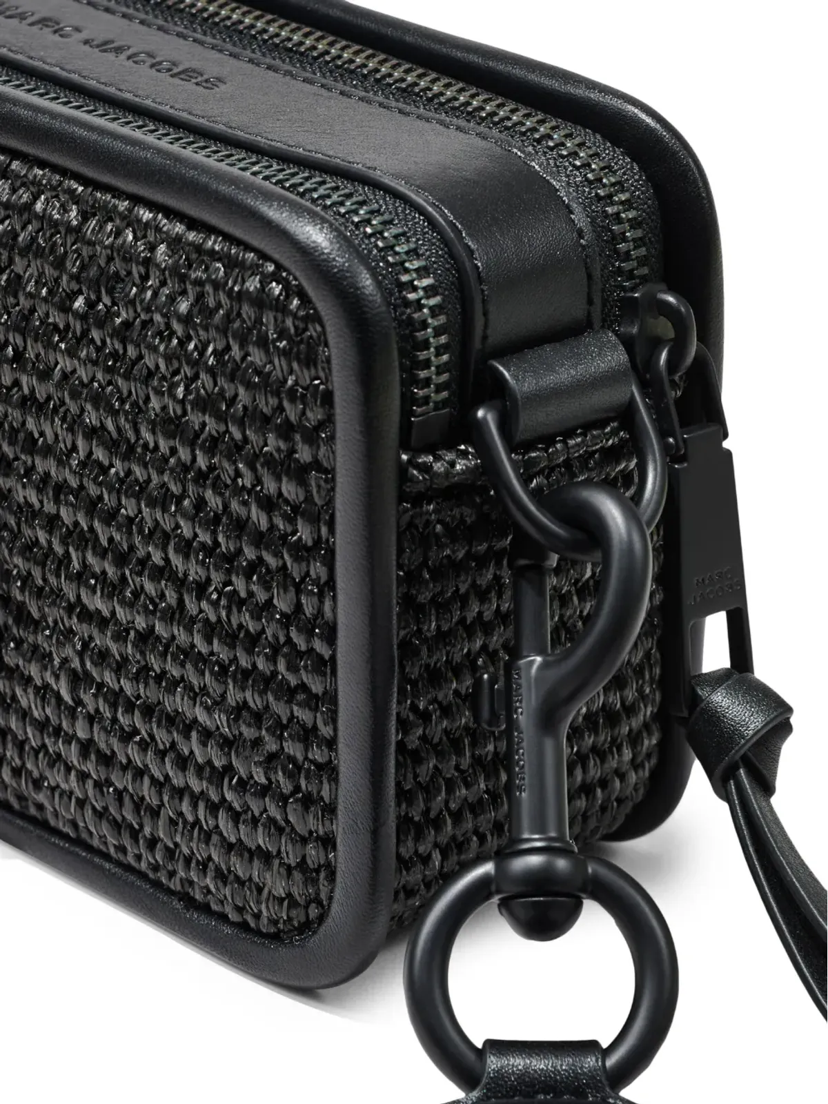 Marc Jacobs The Straw Snapshot camera bag - Black - 画像4