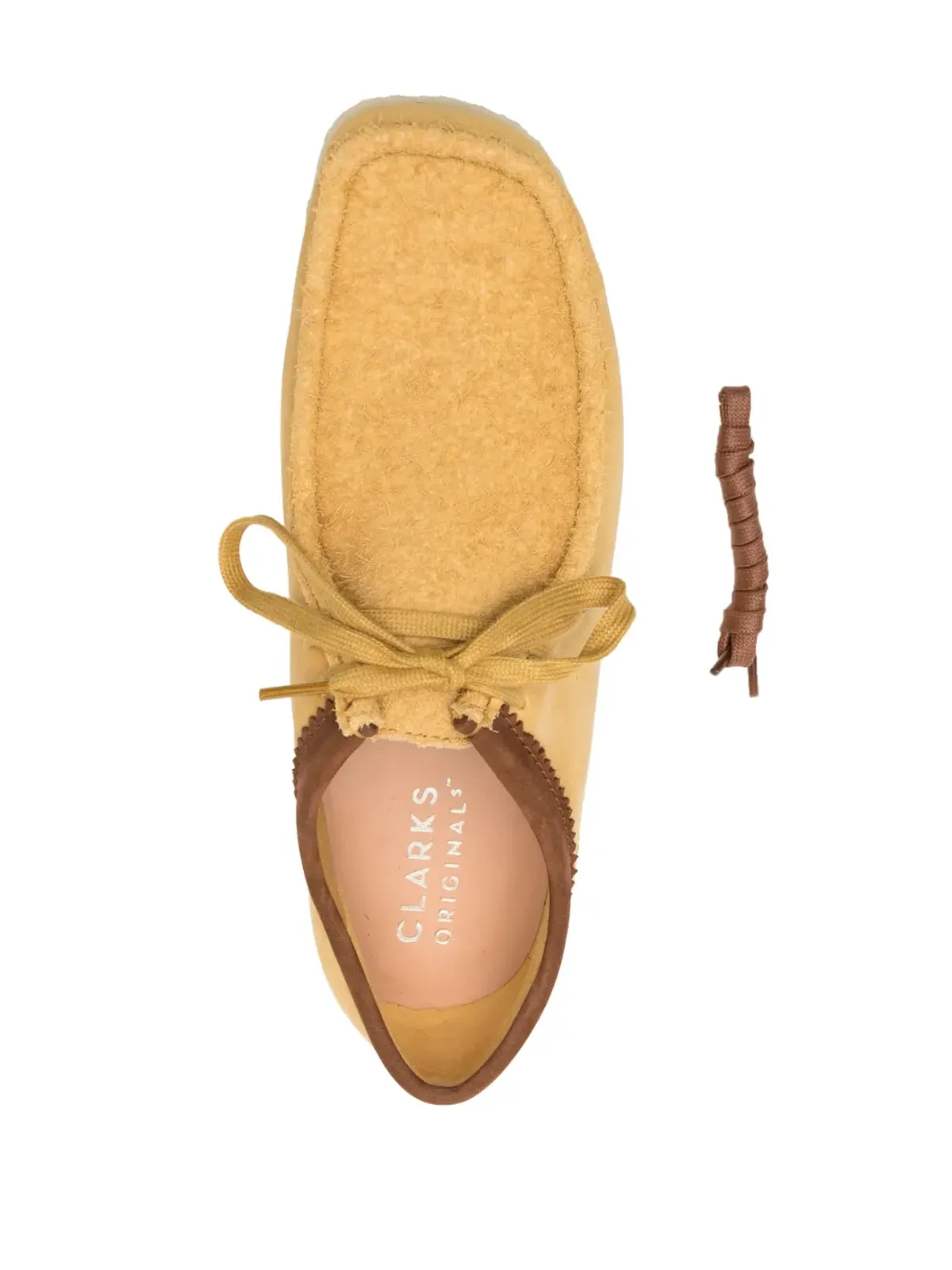 Clarks Originals Wallabee スエード ダービーシューズ - 画像4