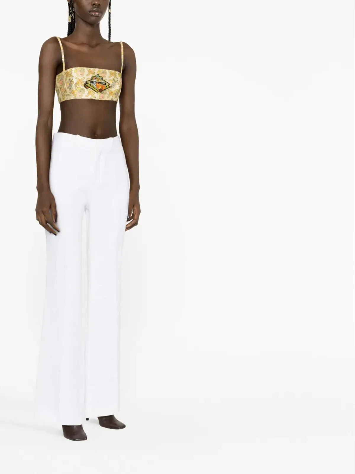 Chloé ハイウエスト テーラードパンツ - 画像4