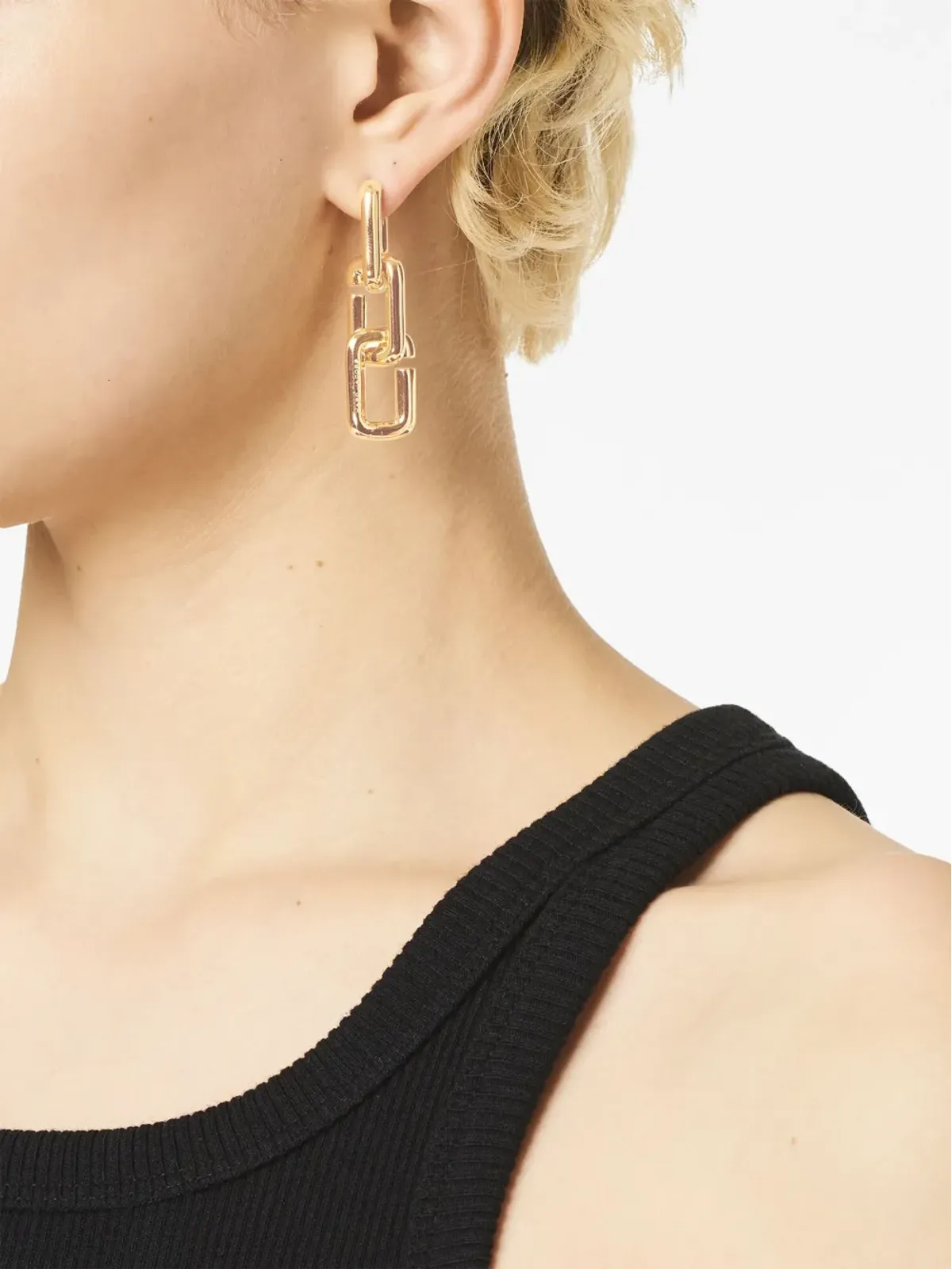 Marc Jacobs The J Marc チェーンリンク ピアス - 画像2