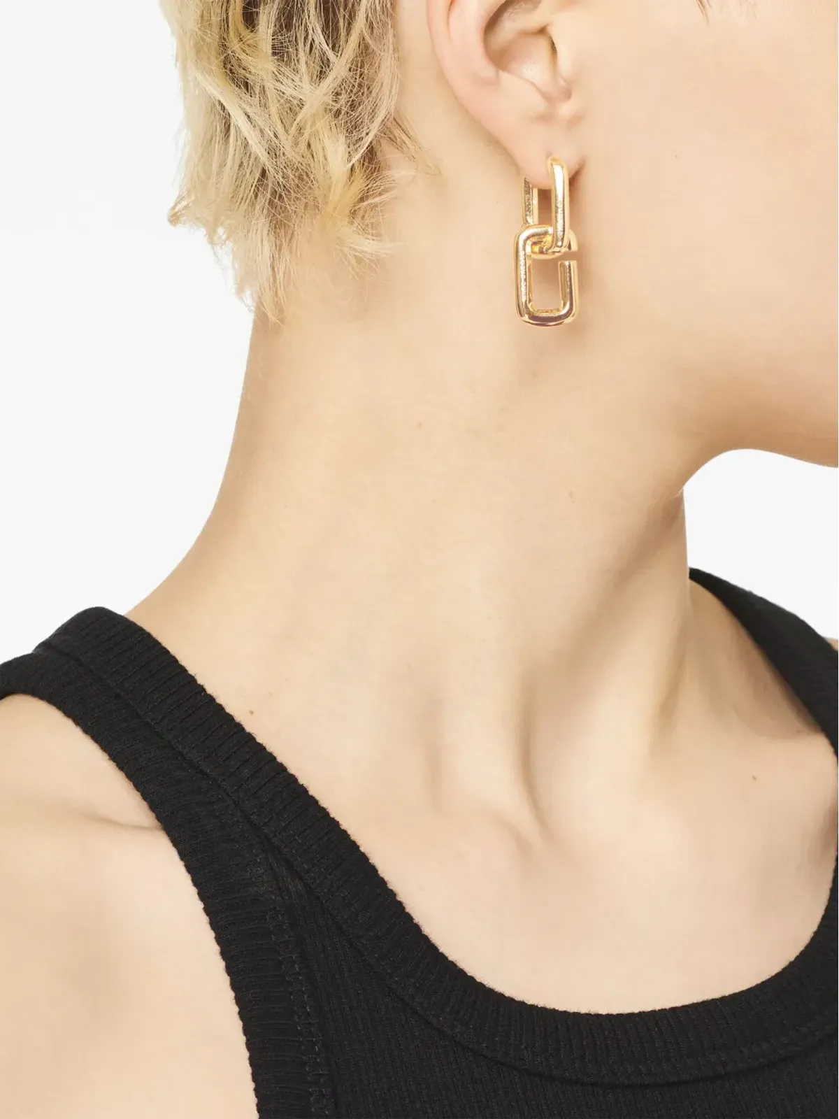 Marc Jacobs The J Marc チェーンリンク ピアス - 画像3