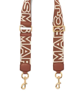 Marc Jacobs The Outline Logo Webbing strap - Brown - サムネイル2