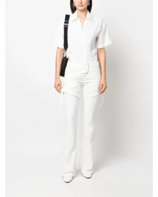 Courrèges ストレートレッグ コットンパンツ - サムネイル2