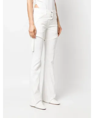 Courrèges ストレートレッグ コットンパンツ - サムネイル3