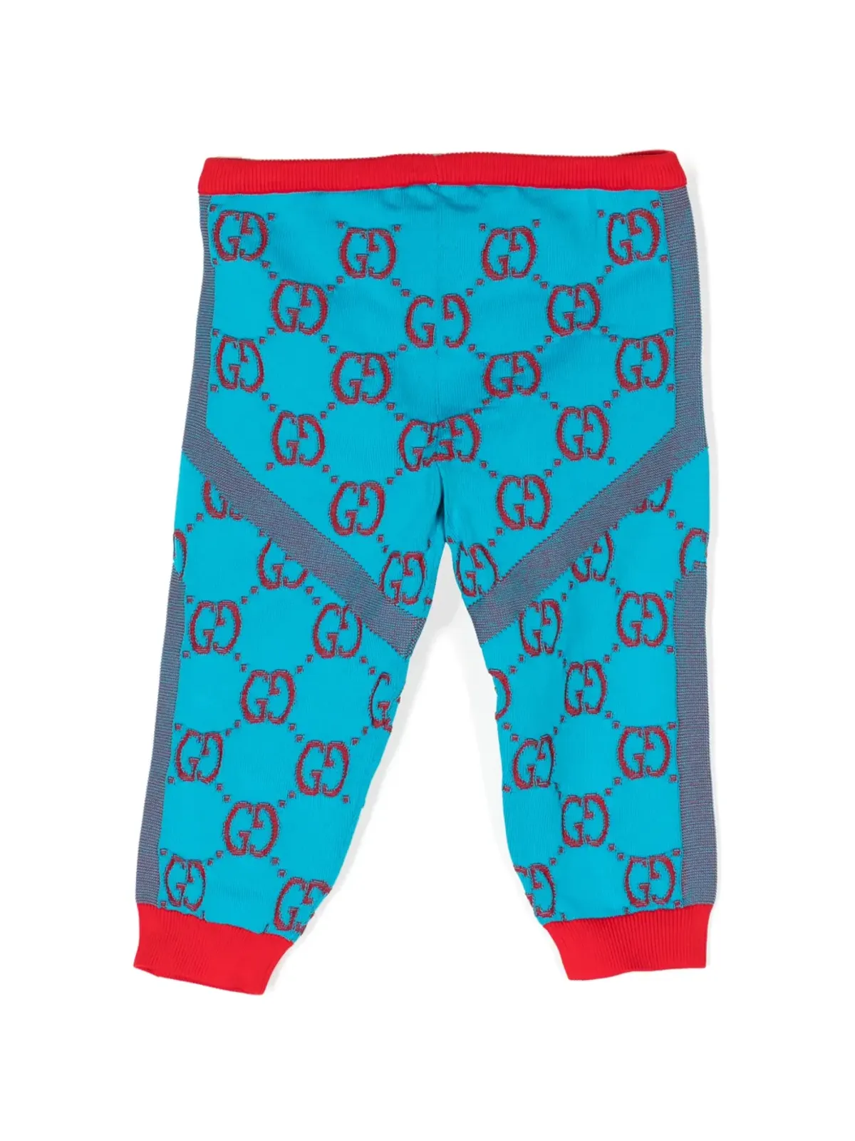 Gucci Kids ダブルGロゴ入りニットレギンス - 画像2