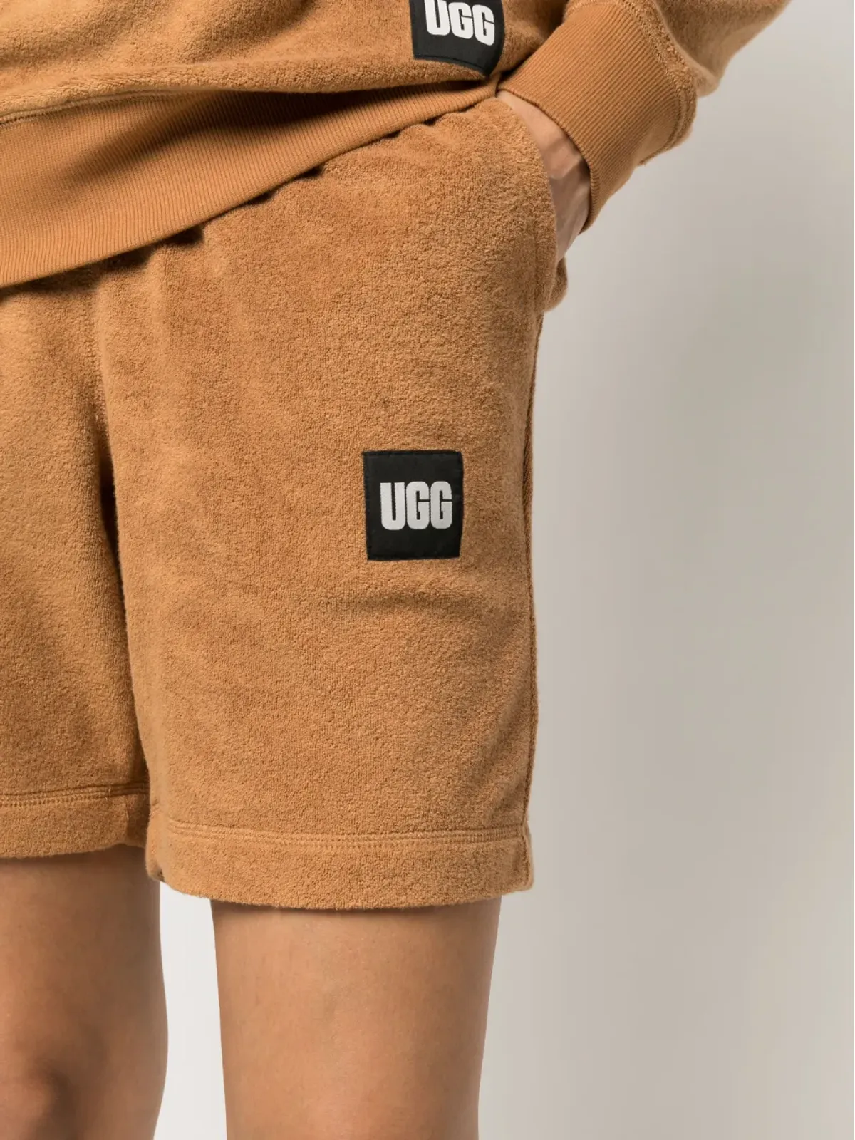 UGG ロゴプリント コットンショーツ - 画像5
