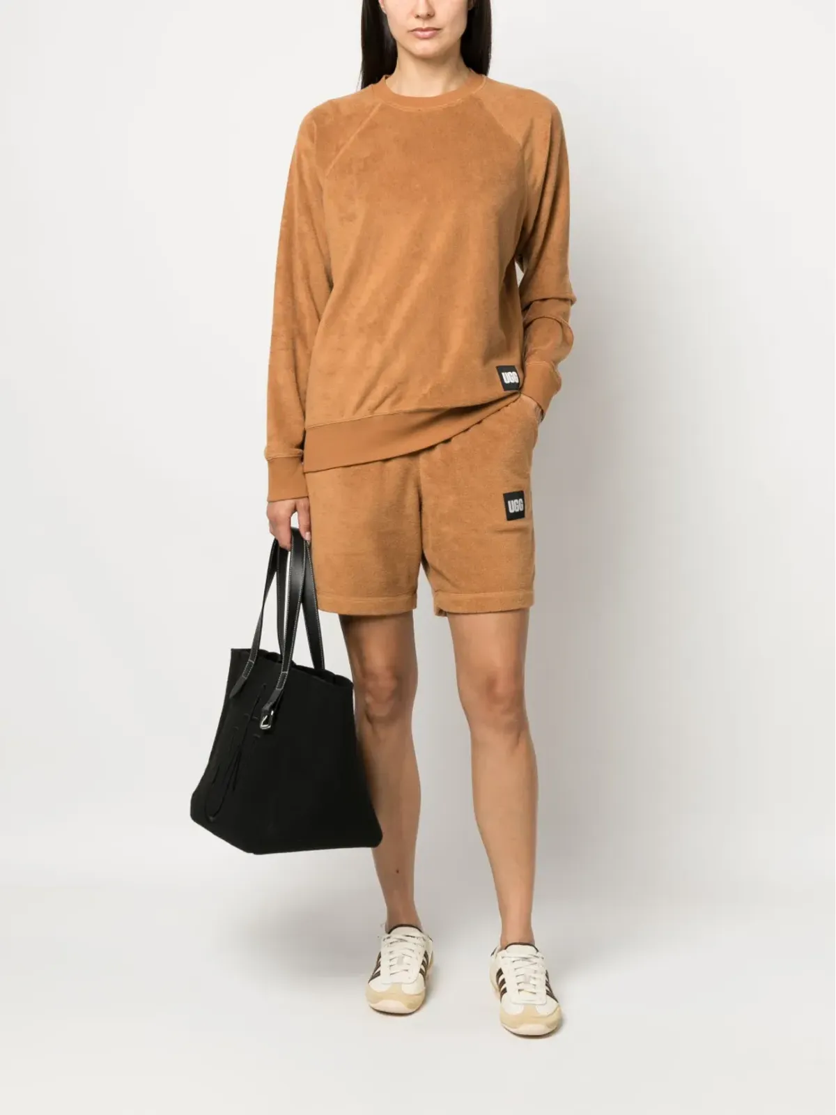 UGG ロゴプリント コットンショーツ - 画像2