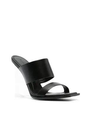 Alexander McQueen シャード ウェッジサンダル ブラック - サムネイル2