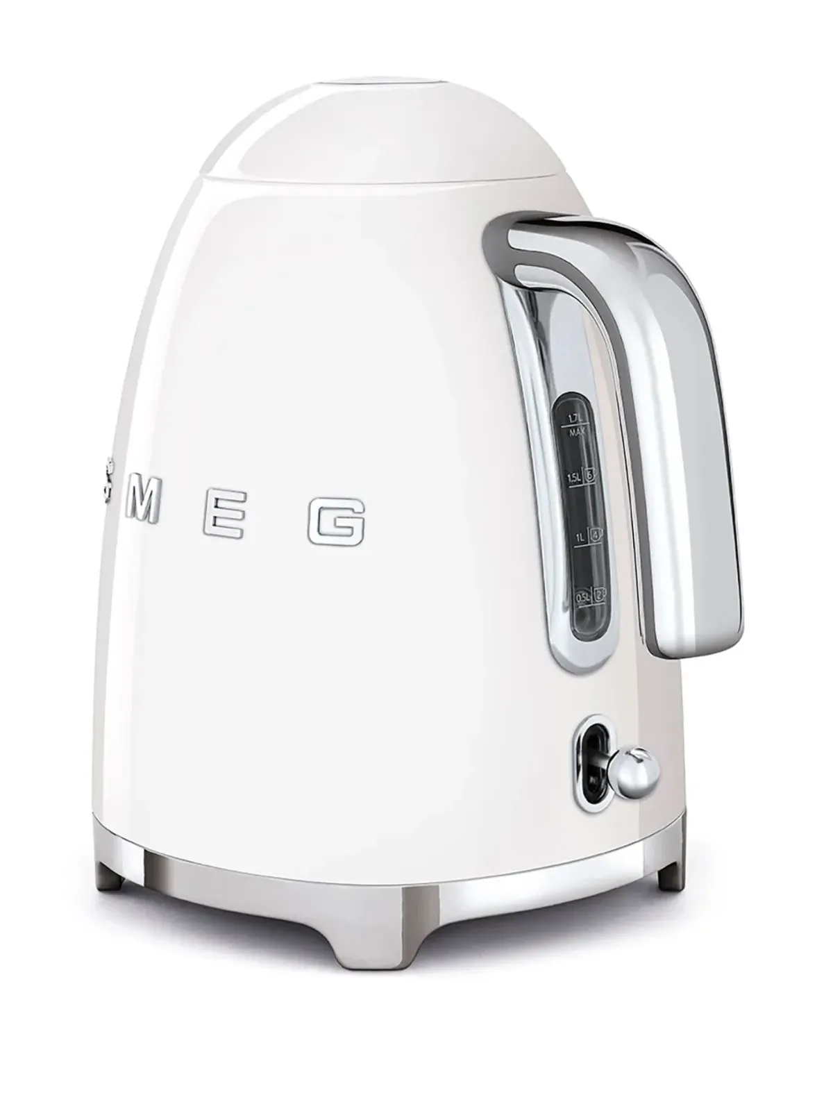 Smeg ステンレススチール 電気ケトル - ホワイト - 画像3