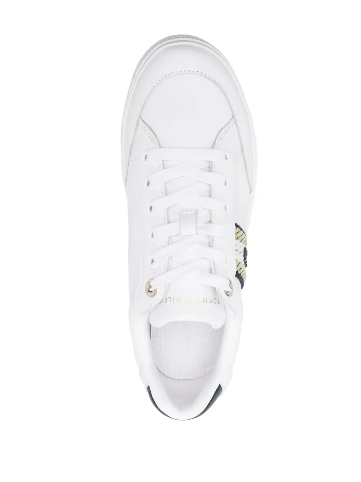 Tommy Hilfiger ロゴパッチ ローカットスニーカー - 画像4