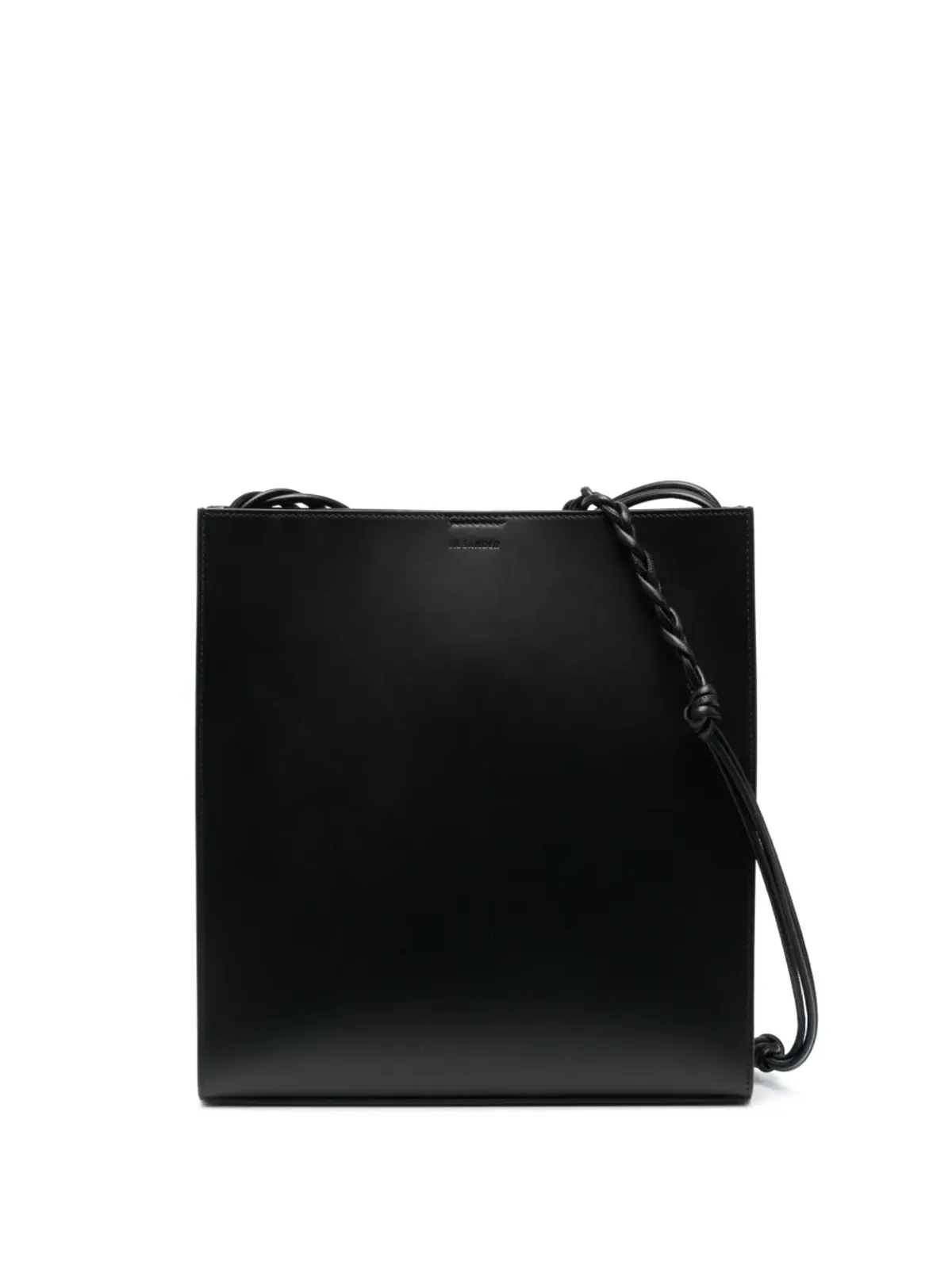 Jil Sander デボスドロゴ レザー ショルダーバッグ - 画像1
