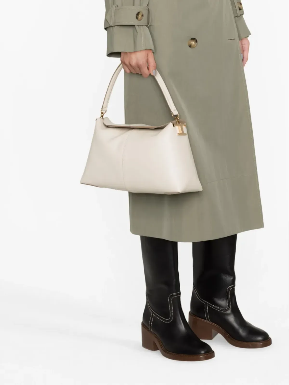 Tod's T Case ロゴプレート ショルダーバッグ - 画像3