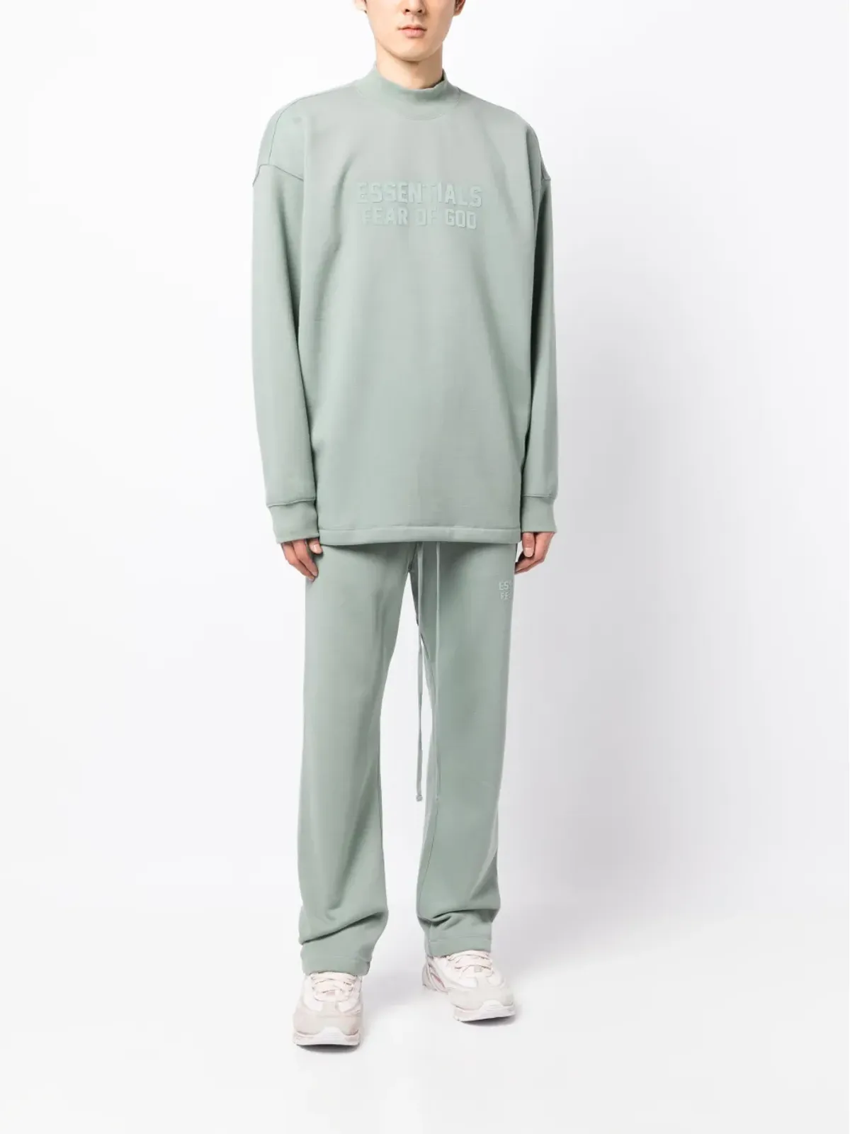 FEAR OF GOD ESSENTIALS ドローコード付きコットン トラックパンツ - 画像2