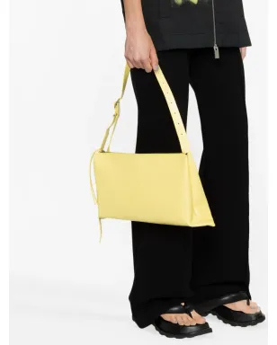 Jil Sander 折り畳み式レザーショルダーバッグ - サムネイル3