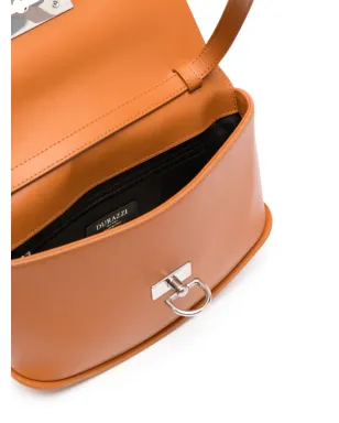 Durazzi Milano ロゴ刻印レザーショルダーバッグ - サムネイル5