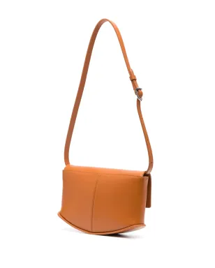 Durazzi Milano ロゴ刻印レザーショルダーバッグ - サムネイル3