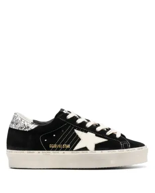 Golden Goose Hi Star グリッター付きスエードスニーカー ブラック - サムネイル1