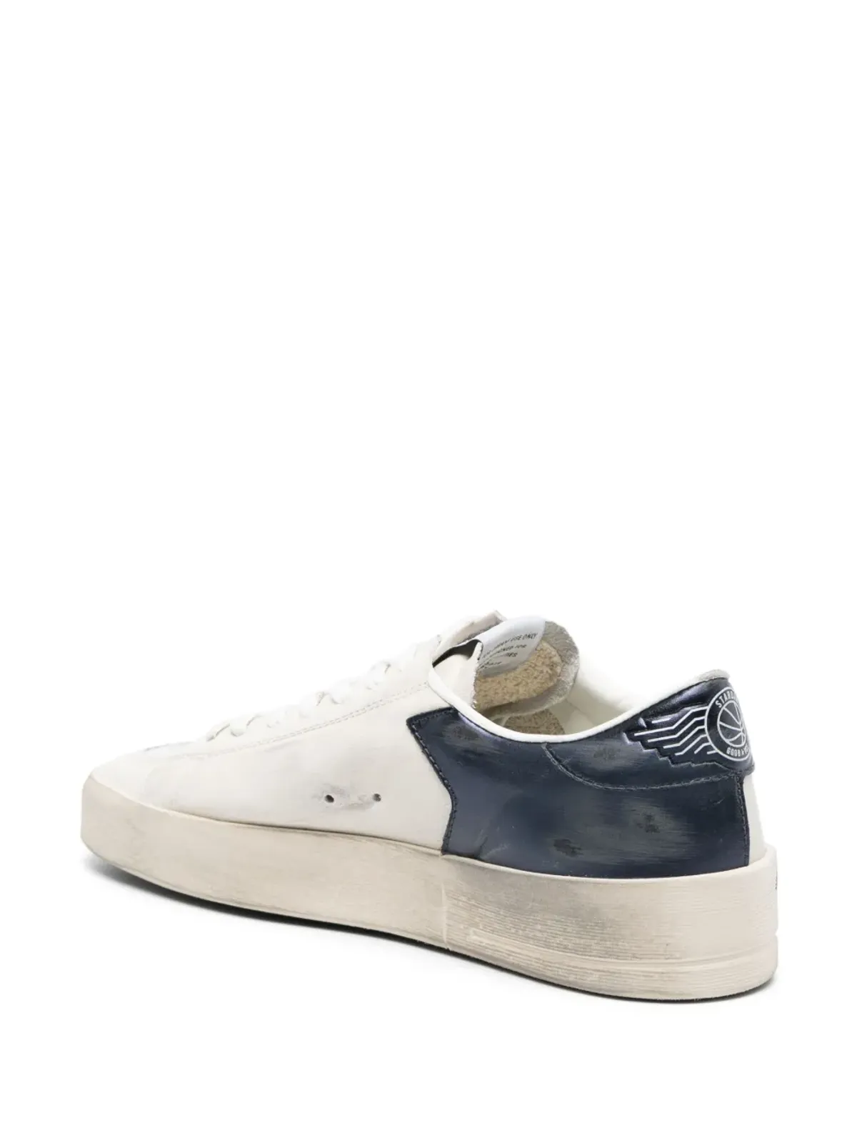 Golden Goose Stardan レザー ローカットスニーカー - White - 画像3
